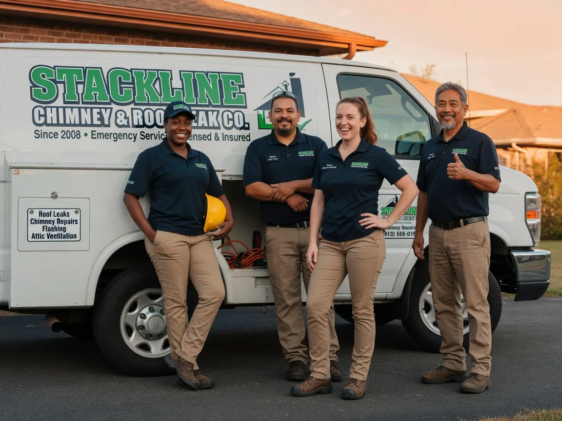 Chimney flashing repair company in Crofton, NE